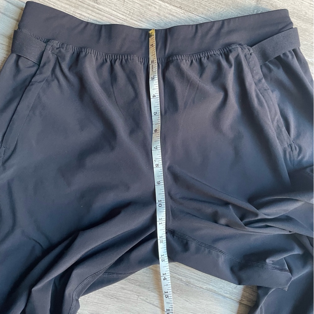 Lululemon Adapted State High Rise Jogger *Airflow” Leg Slits Black Color SZ 10 - Picture 14 of 16